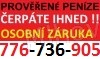 Soukromé peníze ihned 776736905