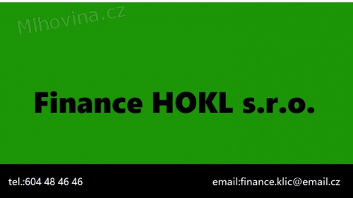 Finance HOKL-konsolidace,oddlužení