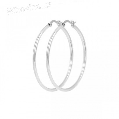 Náušnice chirurgická ocel tvar kruhy