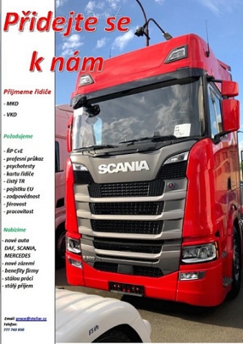 Cestování a práce - řidič MKD