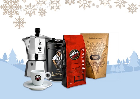 Prodej kávy, kávovarů a doplňků