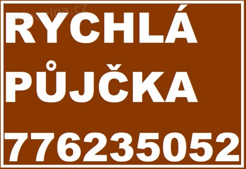 Rychlá půjčka - 776235052