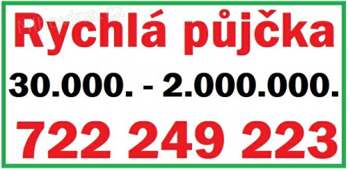 Půjčka 50.000. - 2.000.000.