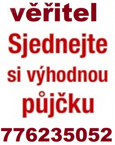 Půjčka ihned bez registru - 776235052