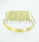 Pánský zlatý prsten