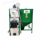 Moderní kotel na dřevo a pelety pro ekologické vytápění 18 kW